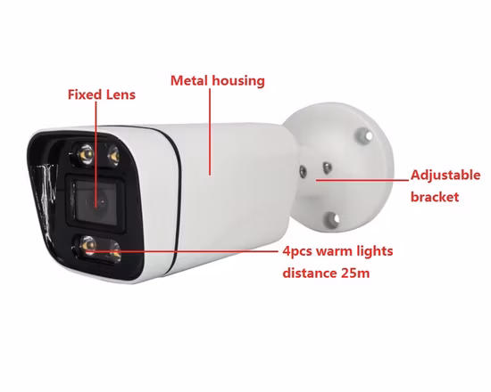 CCTV 카메라 공급업체의 5MP/4MP 전문 CCTV 감시 HD IP 네트워크 보안 카메라