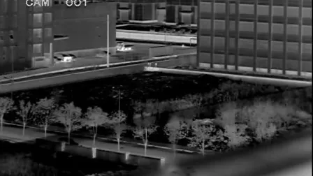 5km 장거리 감시 PTZ 주야간 눈에 보이는 Lwir 줌 적외선 열 IP 카메라